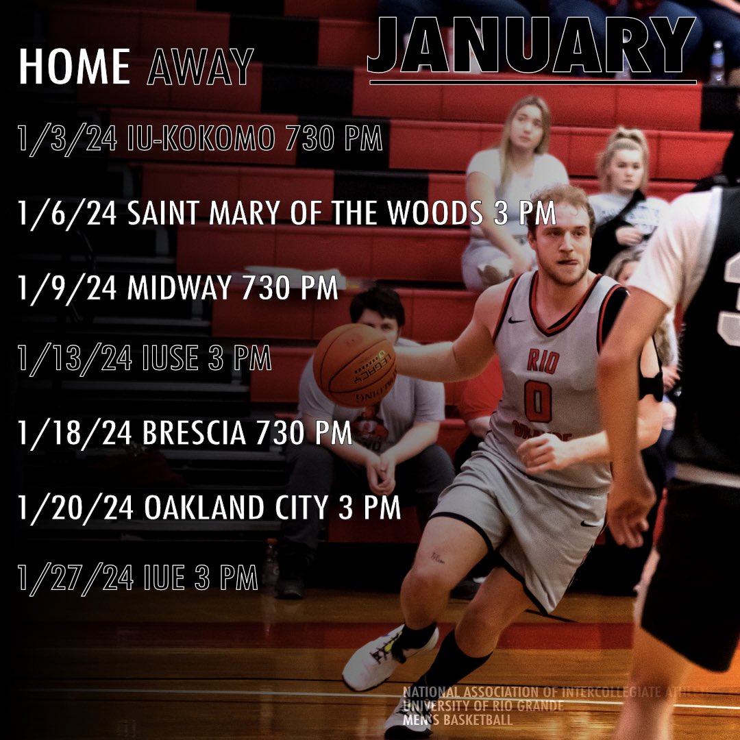 University of Rio Grande Men’s Basketball tweet media