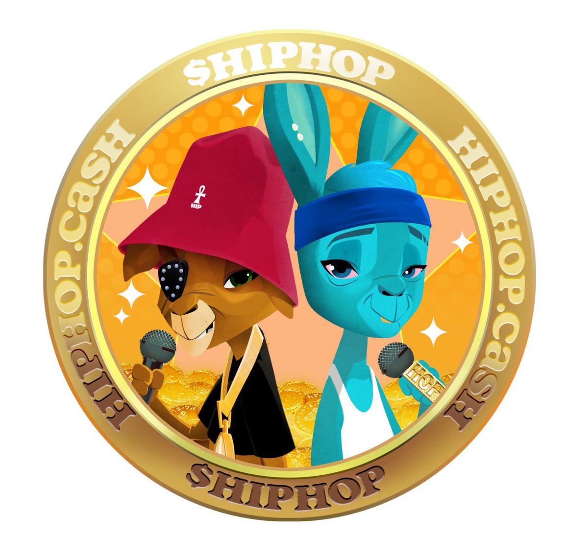 HIPHOPxCASH's tweet photo. Show some love to @DedosTheNomad for illustrating Hip 🦘 &amp; Hop 🐇!

$HIPHOP https://t.co/NATPKVrTwp