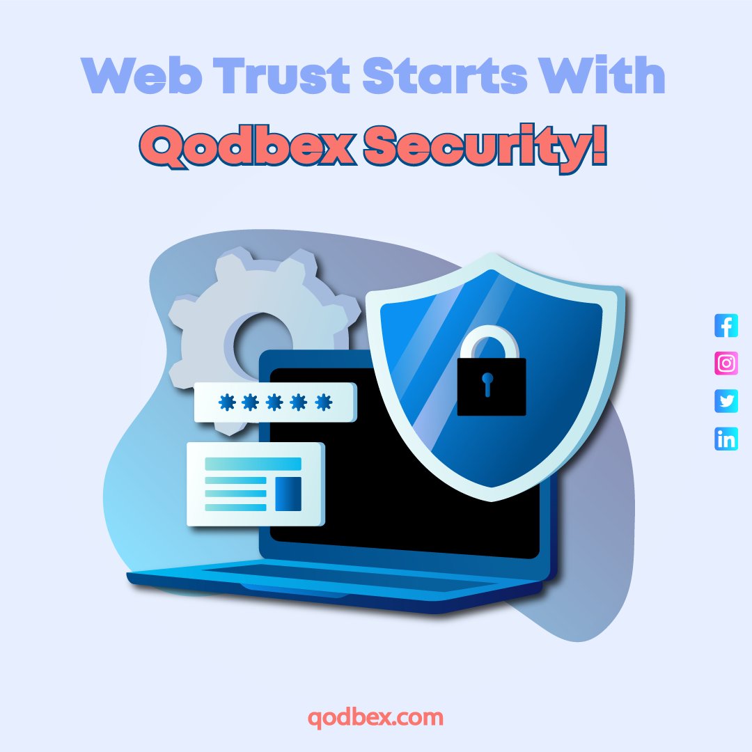 qodbex's tweet image. 🔒 Web Trust Starts With QODBEX Security! 

Your online journey deserves the best protection. 💻🛡️ 

Stay secure, stay confident! 

Visit us at qodbex.com

..
..

#QODBEXSecurity #WebTrust #web3 #BINANCE  #OnlineProtection