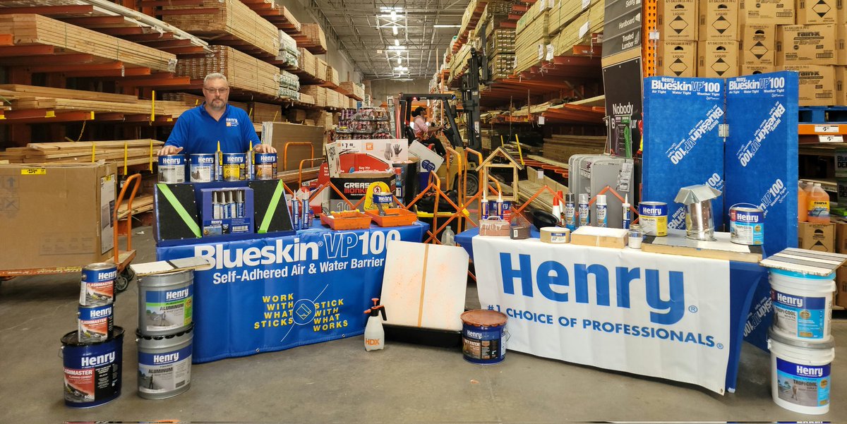 Today at the Secaucus Home Depot, Henry Company professionals on site to help with all your roof coating needs. 
<a href="/thdShannon/">Shannon Brown</a> <a href="/jtrieves/">J.T. Rieves</a> <a href="/nyyroro/">Ro Rodriguez</a> <a href="/DipippaPat/">Patrick DiPippa</a> <a href="/Tino_Longobardi/">Tino Longobardi</a>