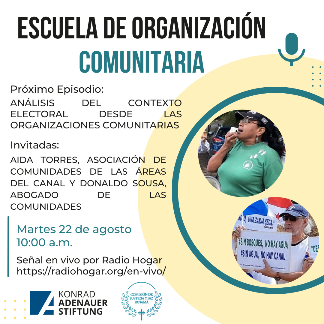 Kas_Panama's tweet photo. Sintoniza hoy a las 10 am y 7 pm en @RadioHogar, el programa de la Escuela de Organización Comunitaria,  con el apoyo de la Fundación alemana Konrad Adenauer KAS.

Sintoniza el programa en https://t.co/yWP5LS7cdY 

#JusPax #RedKAS #KASPanama #RadioHogar https://t.co/PtL8TlBtGh