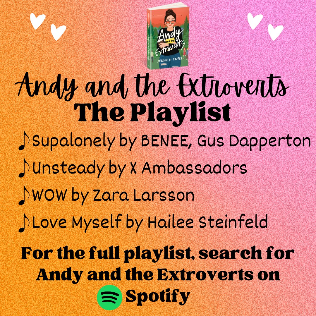 JessicaKFoster's tweet photo. Are you musically inclined? Andy and the Extroverts has a playlist!
#AndyandtheExtroverts @WRDStories #BookTwitter https://t.co/u9IxWXkxMB