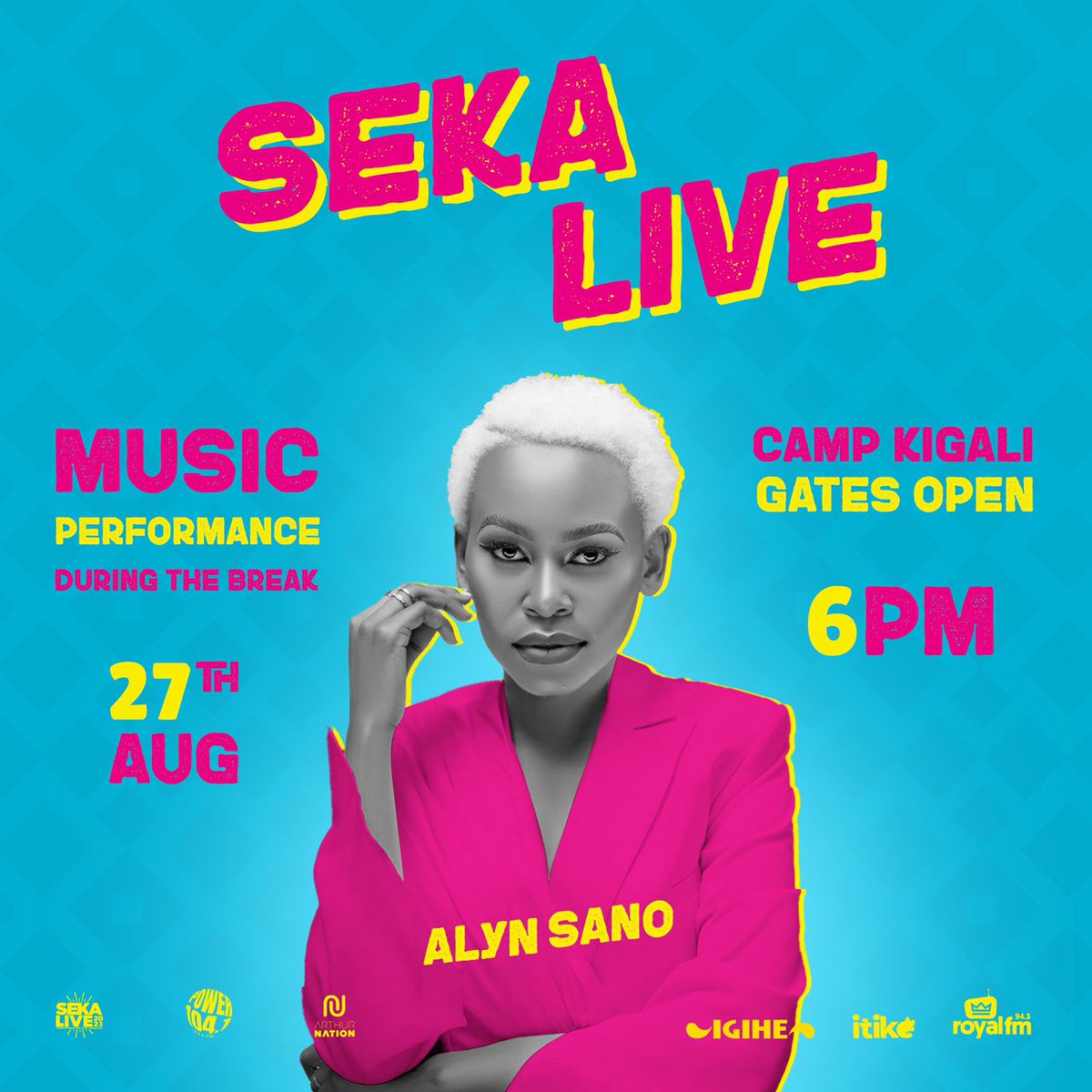 How about mixing comedy & music? You always a break to breathe in between lots of laughter. Who else can give us a great vibe than @alynsano? Get your tickets now! They are available on sekalive.itike.io. Come enjoy with @loyisogola, @ericomondi_ & many other comedians from…