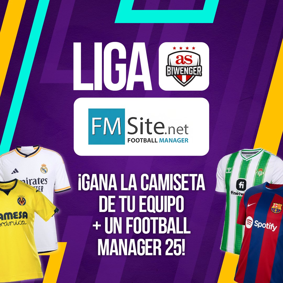 FMSite's tweet photo. 📢Liga FMSite Biwenger

En colaboración 🤝🏼 con @biwenger, abrimos convocatoria para participar en la Liga FMSite #Biwenger.

✅Liga abierta, ¡todos podéis participar!
✅¡Hay premios!

Toda la información aquí https://t.co/LBv2s77QFc

¡Anímate y apúntate a la competición! https://t.co/KASMBNKR7B