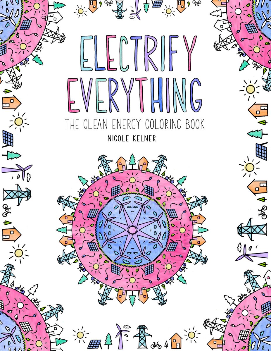 NicoleKelner's tweet photo. IT'S HAPPENING! Just finished the official first draft of my coloring book about clean energy.

Watilist is here: https://t.co/7xYkKCfg27 https://t.co/bHJrpdL2Hd