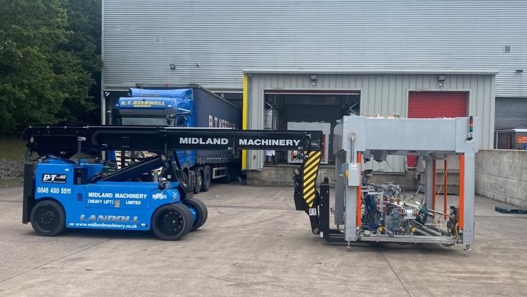 MidlandLift's tweet photo. Our newest acquisition the PT40 Landoll
Designed specifically to meet the needs of the experts in the machinery moving and rigging industry, its compact size and impressive capabilities.
#PT40Landoll# #precisiontelehandler# #factoryrelocation# #machinereolcation# https://t.co/gLThLlYuiT