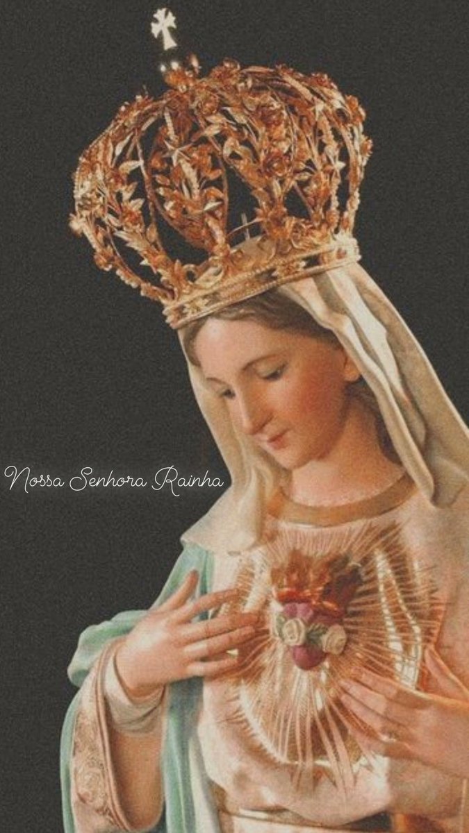 giovannapcdp's tweet photo. Nossa Senhora Rainha dos Céu e da Terra,Rogai por nós! https://t.co/zh8DkRKcPz