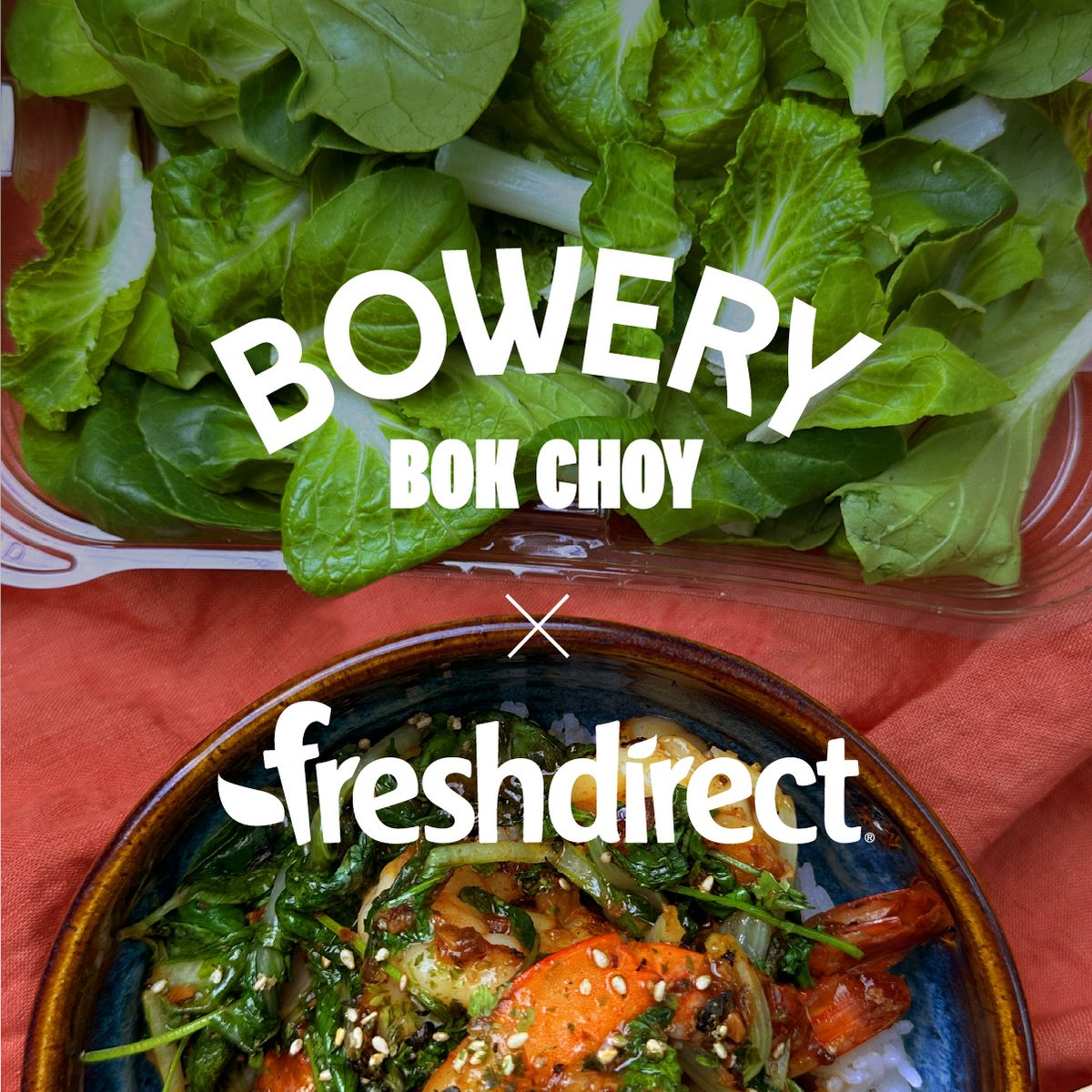 Meet our latest obsession: Bok Choy. Our vertically grown version is bright, crunchy and seriously juicy. Grab it on @FreshDirect in the NYC Metro Area including southern Connecticut, the Hamptons, and the Jersey Shore!