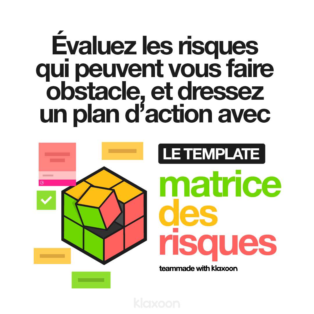 KlaxoonFR's tweet photo. ❌ Quels que soient vos projets et vos objectifs, le risque zéro n’existe pas ! 

Découvrez notre #template Matrice des risques pour mettre toutes les chances de votre côté pour réussir tous vos projets 🚀 

C'est ici 👉  https://t.co/grQDMi31GH
#gestion #projet #reunion https://t.co/q9GZ7KLKsV