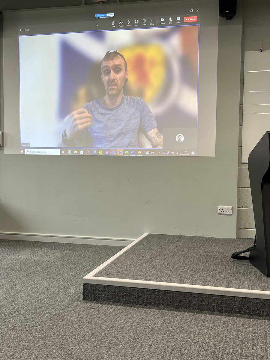PECP_Conference's tweet photo. @flow_kelly1980 is now sharing his inspirational story of exercise and eating and disordered

#PECP2023 https://t.co/PyQg71XfGJ