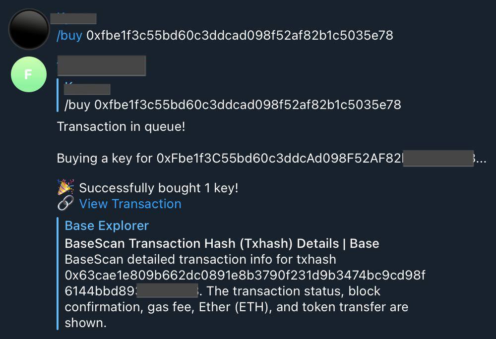 Friend_bot_tech's tweet image. #0xF is your number one trading bot for Friend.tech without question. 
Previews below show some features before we release our demo video. 

Once that’s released, shortly after comes initial bot release.