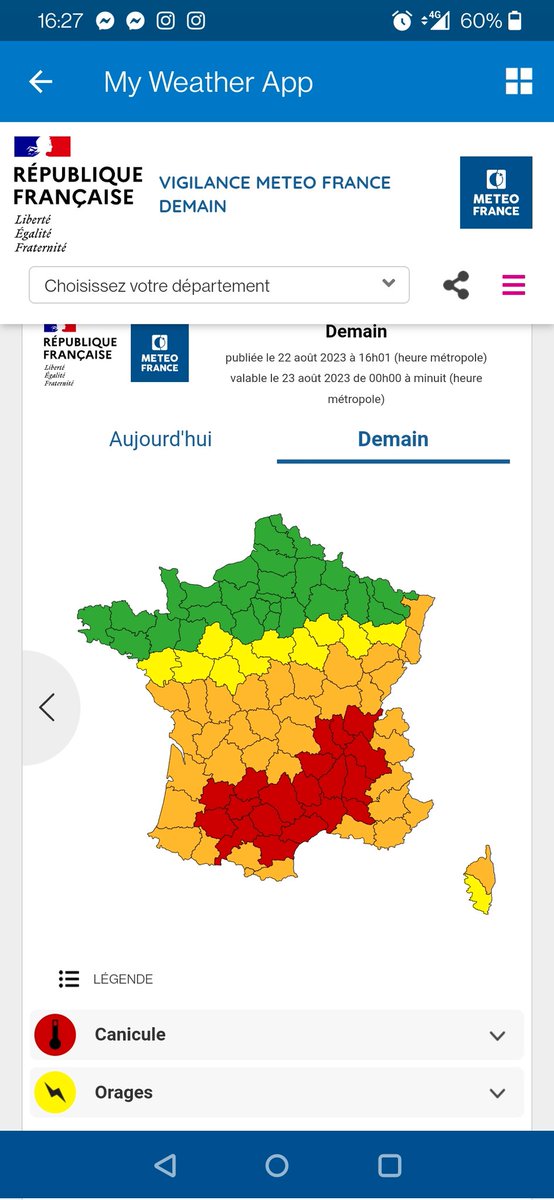 #VigilanceRouge  #Canicule