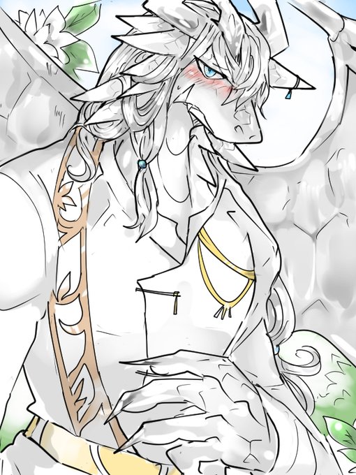 生贄恐怖症な白銀の竜王様。 KANOKO さんのマンガ ツイコミ(仮)