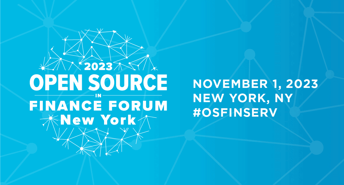 If you can't make it to #OpenMainframeSummit Las Vegas - join us in New York on Nov. 1 at @FINOSFoundation's #OSFF2023. Check out the schedule w/ @OpenMFProject speakers and register here:
hubs.la/Q01_PbJG0 #OSINFINANCE #OSFINSERV @BroadcomMSD @Vicom_Infinity @Rocket