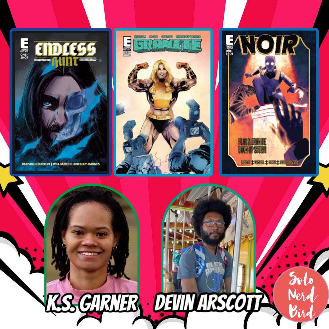 SoloNerdBirdPod's tweet image. 🎤INTERVIEW🎤 w/ Devin Arscott (@CBDevin95) promoting his Epic Fantasy One-Shot Trio #KickStarter (kck.st/47f88Ug) by Solo Nerd Bird now #streaminf on all #podcast platforms &amp;lt;LINK IN BIO&amp;gt; 
on.soundcloud.com/xvn4g3E5p8UYnm…