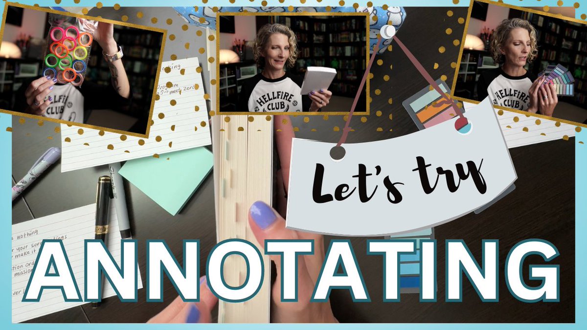 NerdyNarrative_'s tweet image. I&apos;ve always been an avid notetaker - today I take you with me as I try out annotating my first book!
(No books were harmed during the making of this video.)

(Okay, there was ONE time...)

youtu.be/lEZq99aDXRg

#Reading #Annotations