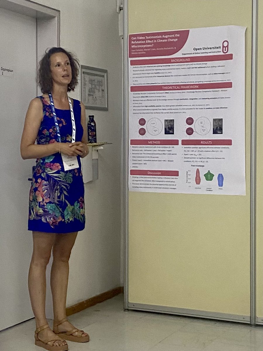HalszkaJarodzka's tweet image. Exploring the power of video testimonials in debunking climate change myths: Expert vs. Peer. 🌍 A deep dive into the strength of multimodal refutation messages in our fast-paced digital age. #ClimateTruth #DebunkingMisconceptions @LCatrysse @OU_Nederland #EARLI2023