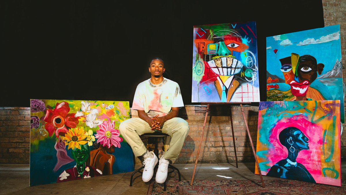 Nate2016rio's tweet photo. Energy is there, website/prints coming Wednesday! 🖼️🫡 
📸: @izqueerdo 
 #creator #blackart https://t.co/ROi0PL4atc