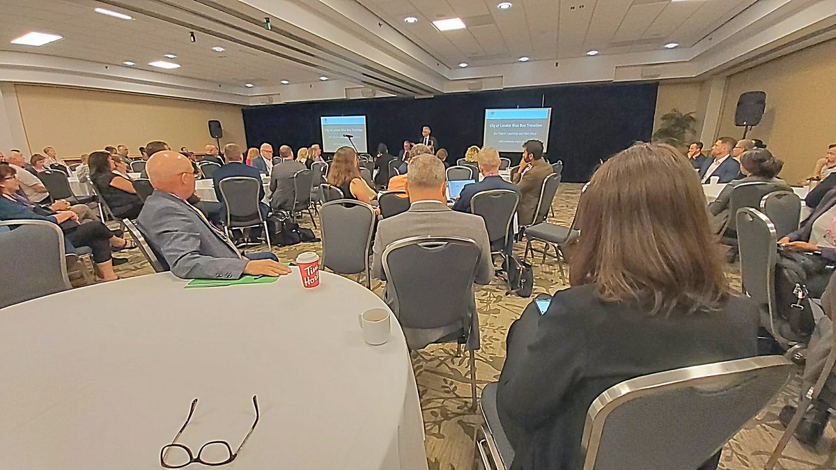 #AMO2023 City of London re: waste management, Blue Box and producer responsibility