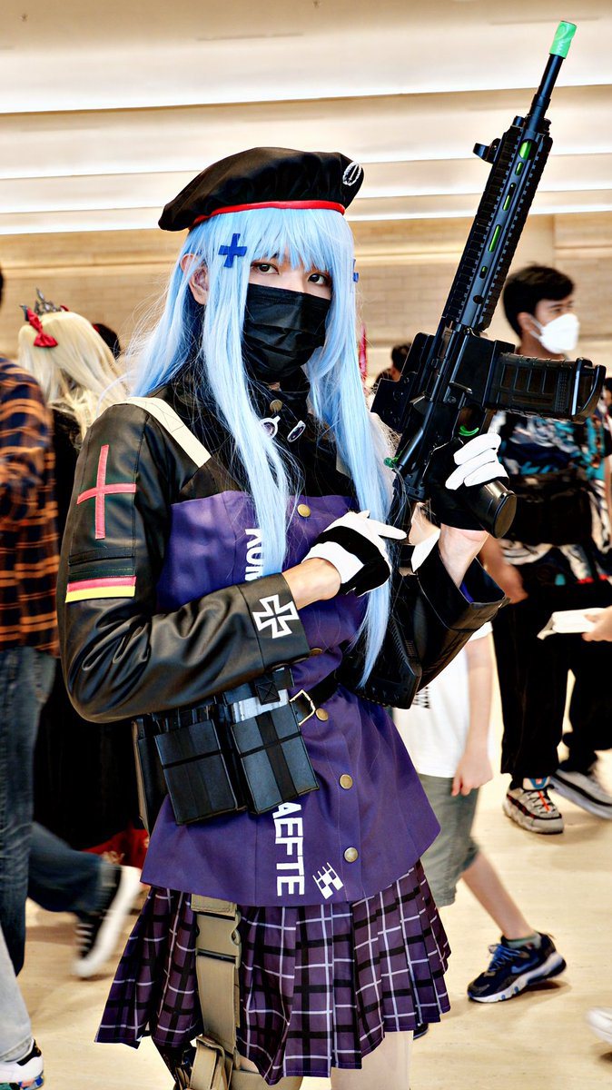 HeidiMy20124048's tweet photo. “HKM4? Don’t call me like that!”
Character: HK416
Anime/Game: Girls’ Frontline
#GirlsFrontline #ドールズフロントライン #cosplay #HK416😎 #少女前線 #Game #명일방주 #digitalart #DF静止点演繹 #TaskForceDefy #EclipsesandtheSaros
Original: Luwin_vNeustadt https://t.co/sgBy75ooHT