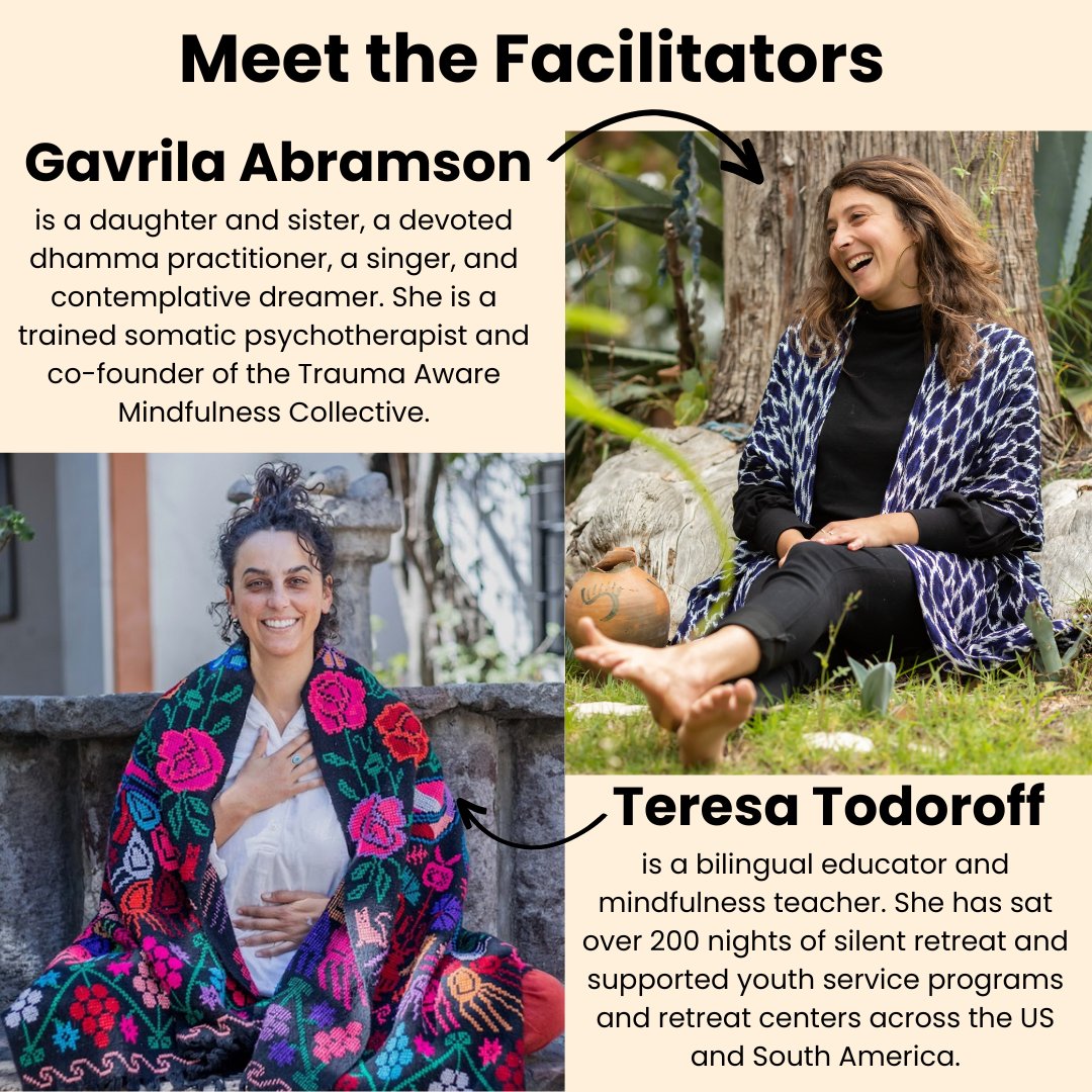 Dharma_Gates's tweet photo. Announcing a 5-week introductory online offering for young adults ages 18-35! Offered on a donation-basis.

For more info and to register, visit https://t.co/IbTqwcOnAZ

#meditation #spirituality #buddhism #actoflove #retreat #onlinecourse #donationbased #youngadults #mindful https://t.co/JtuK5fzYyu