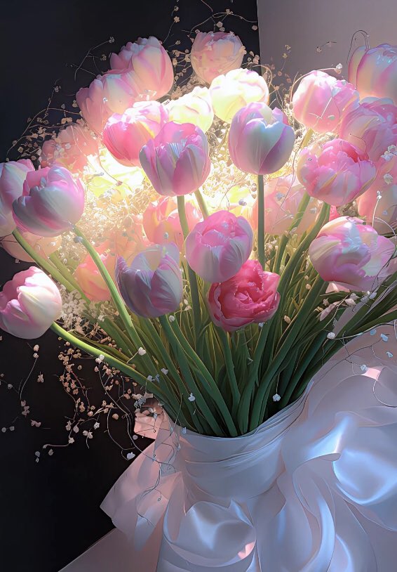 piinkibun's tweet image. bouquet for you &amp;lt;3
