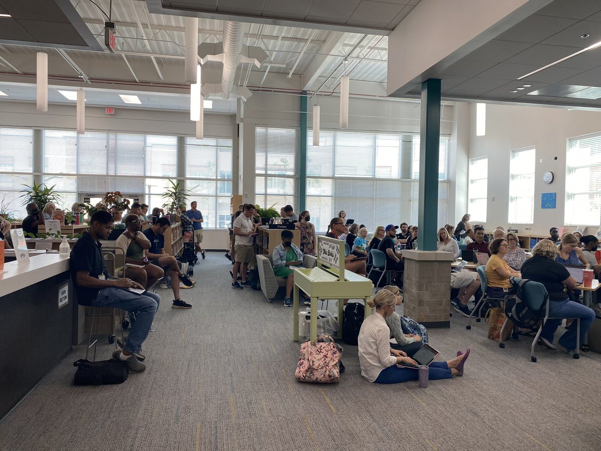 Retention is the new Recruitment! Today’s HR <a href="/CHCCS_HrResour/">Human Resources</a> session on licensure had a packed house of educators!!! 🫶🏽The Queen of Licensure Katy Cobb and <a href="/mrsdbsutton/">DSuttonEdLeader</a> were captivating!! Day 2 of the <a href="/chccs/">Chapel Hill-Carrboro City Schools</a> Teaching and Learning Conference continued the excellence! <a href="/NyahHamlett/">Nyah Hamlett</a>