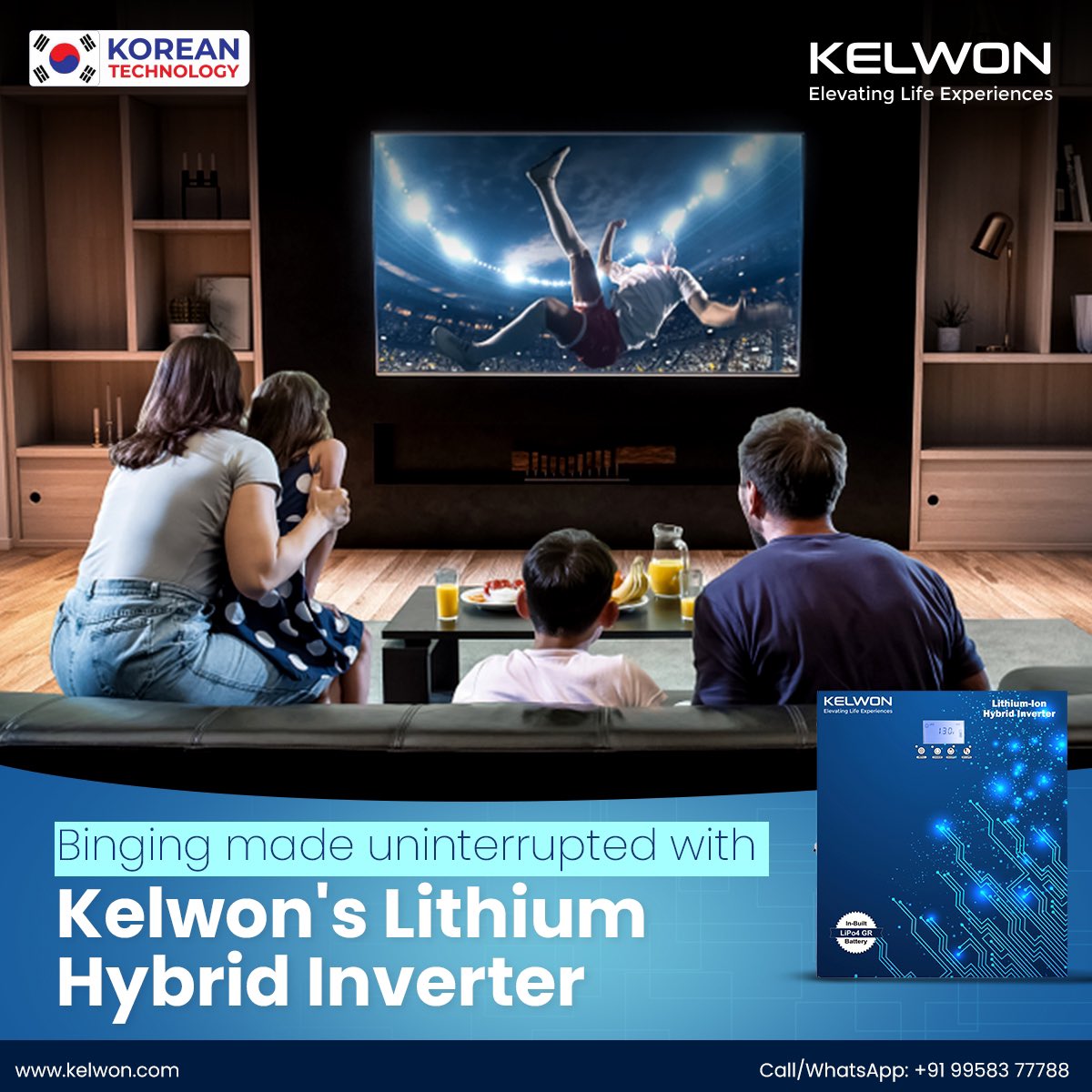 KelwonIndia's tweet image. Don't let power cuts spoil your #bingefest this long weekend

#Kelwon #inverters #lithiumbattery #lithiuminverter #powercuts #netflixnchill