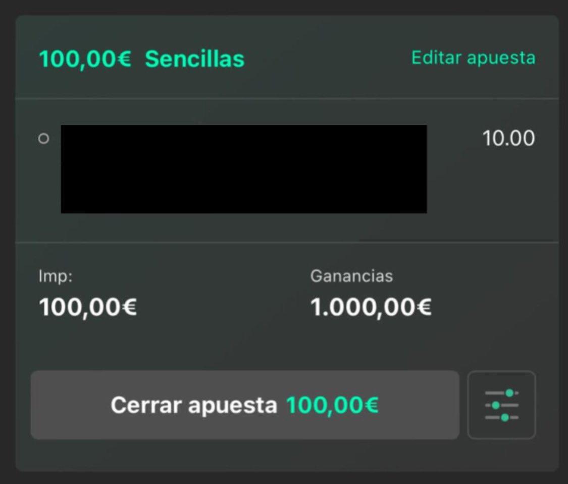 Multi_Apuesta's tweet image. 🚨 Hoy vamos con una gran BOMBA 

Para pasar de 100€ a 1000€

Podéis verla en t.me/+_w8li4kMfnFlN…