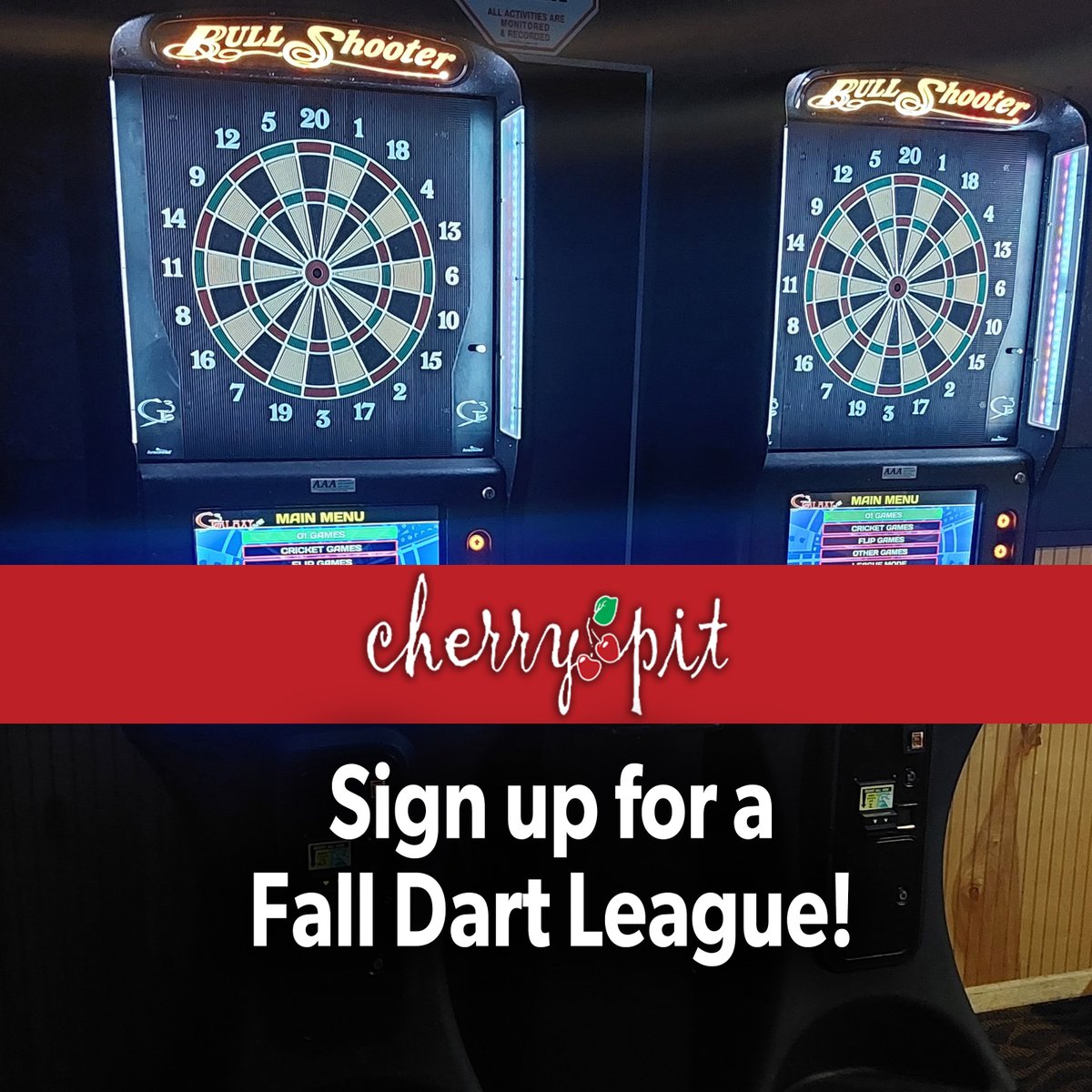 AAAPoolNDarts's tweet image. Dart leagues at The Cherry Pit now forming for the fall!
Sunday, Wednesday, &amp;amp; Thursday night 2-player Remote/In-house Combo 501/cricket. 
 
 🎯Deadline to sign up is Aug 28th.
 🎯Games start week of Sept 10th.

liebermancompanies.com/dart-signup

 #cherrypit #stpaul #dartleagues #aaadarts