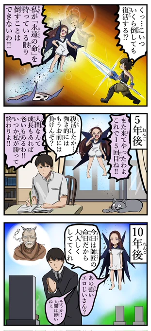倒し方。 