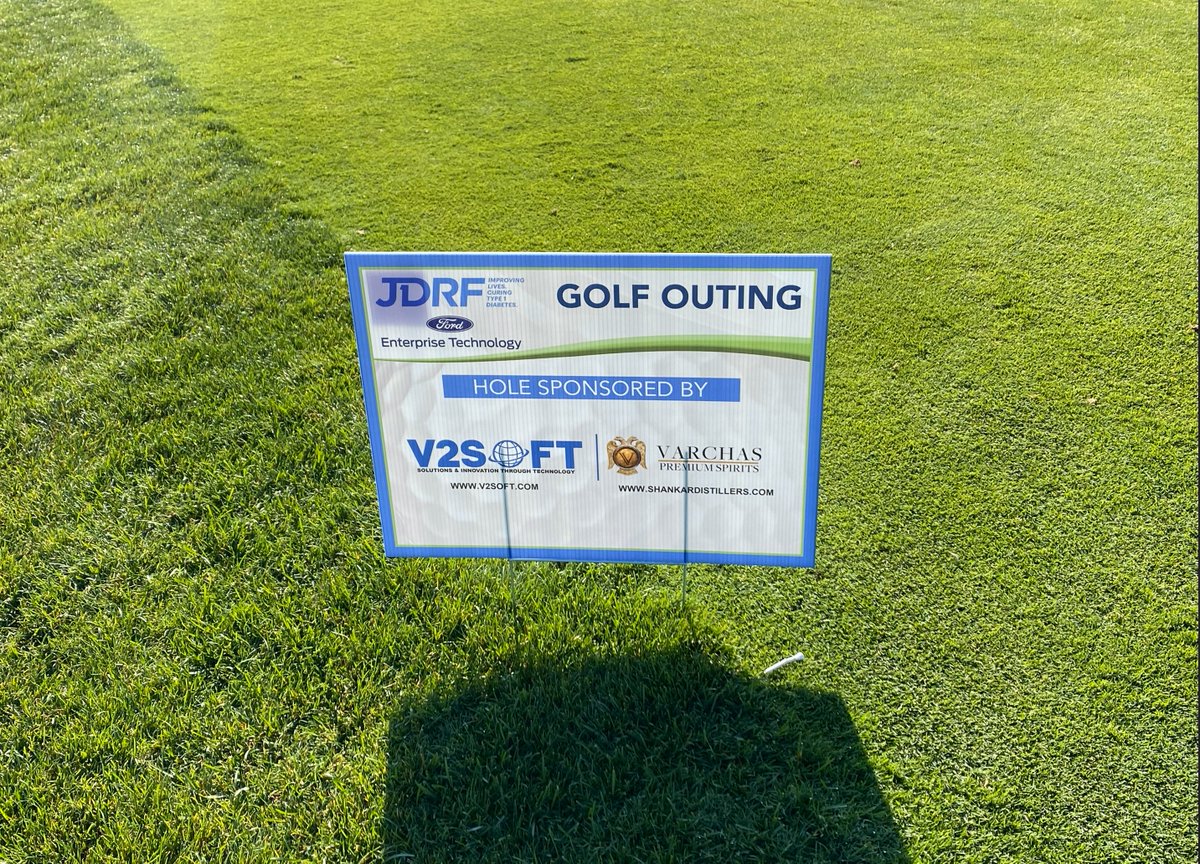 v2soft's tweet image. Supporting nonprofit organizations is a great feeling.  Our latest support of the JDRF Golf Outing at Whitmore Lake Golf Links.
#Varchas #ford #JDRF #VarchasWhiskey
