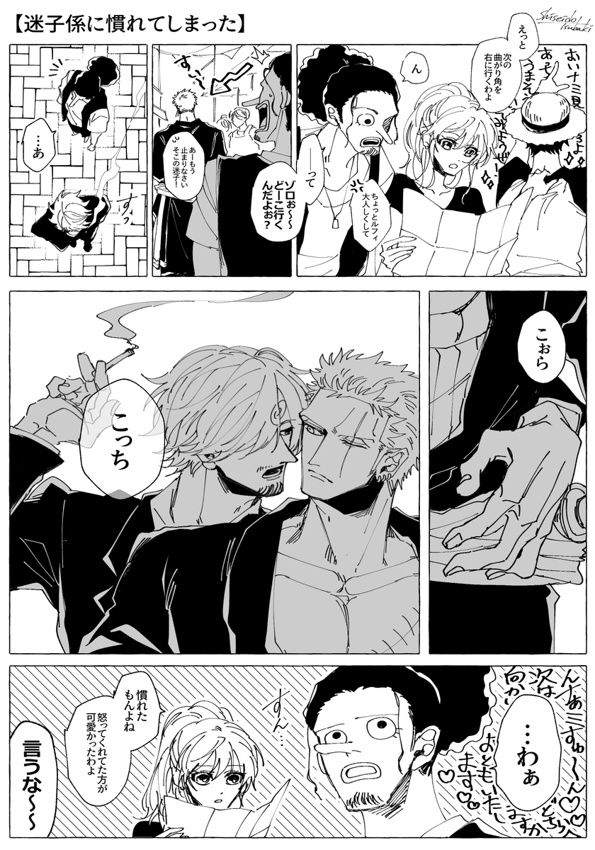 shi_camellia8's tweet image. サンゾロ(SZ)