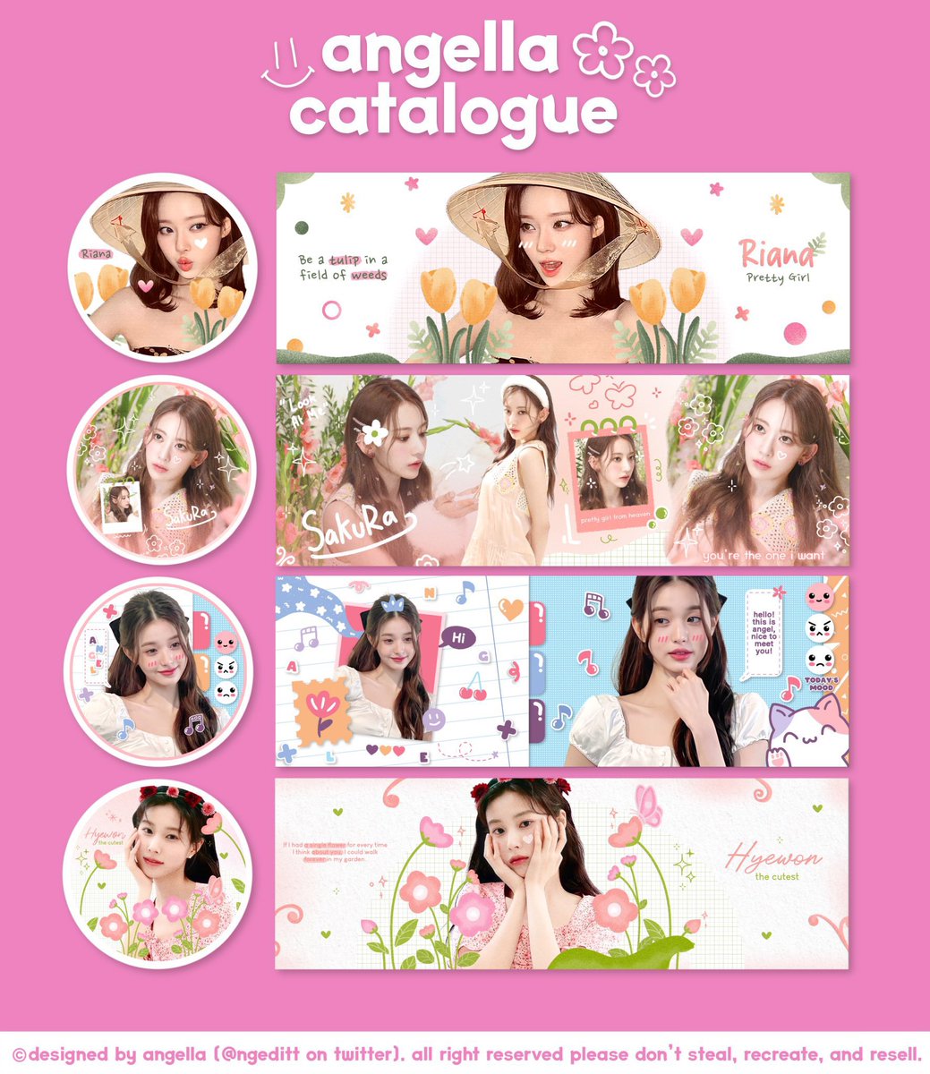 ngeditt's tweet image. teman-teman help rt yah🙌🏻
ak open layout request ini beberapa katalognya yang mau jajan boleh sm aku yaaah😘💕
#zonauang #zonaba