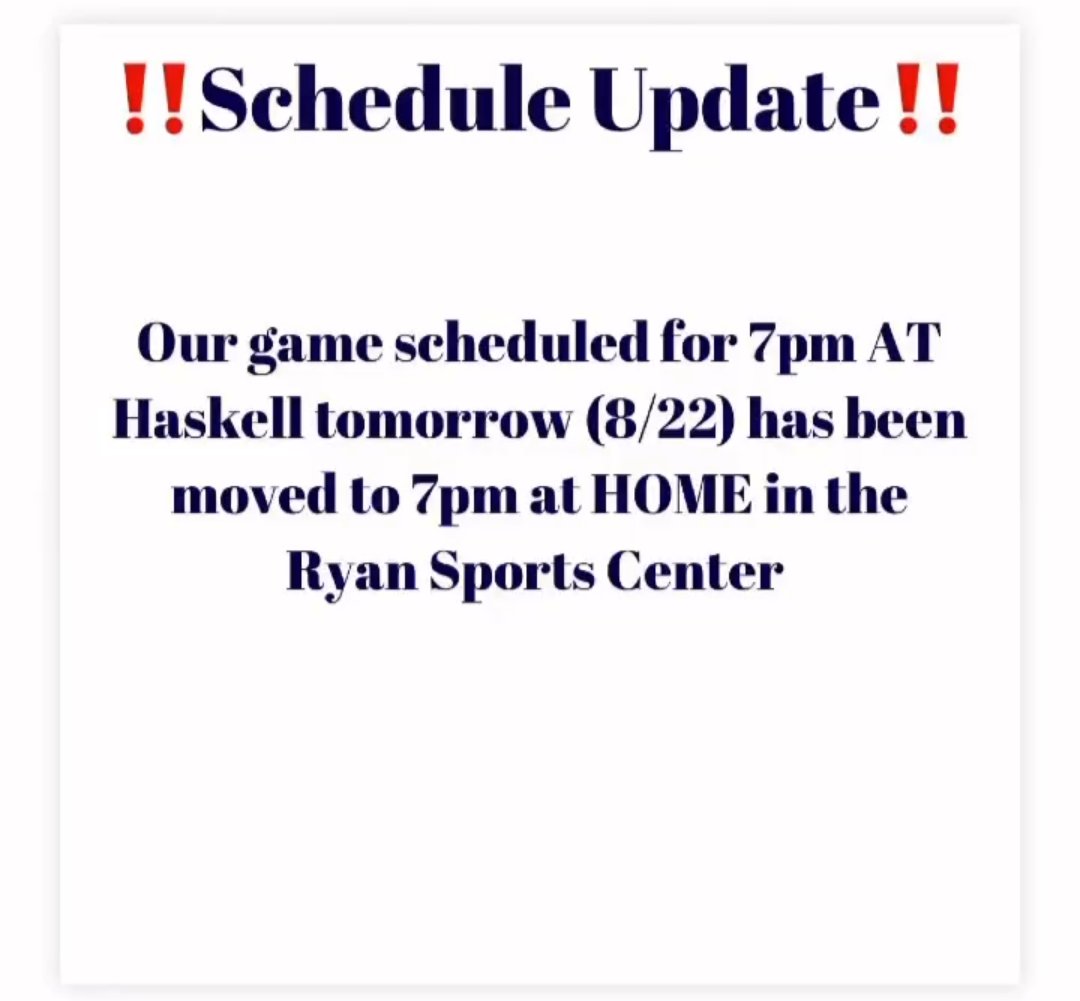 Make sure to pull up to the Ryan! Support the spires first home game!