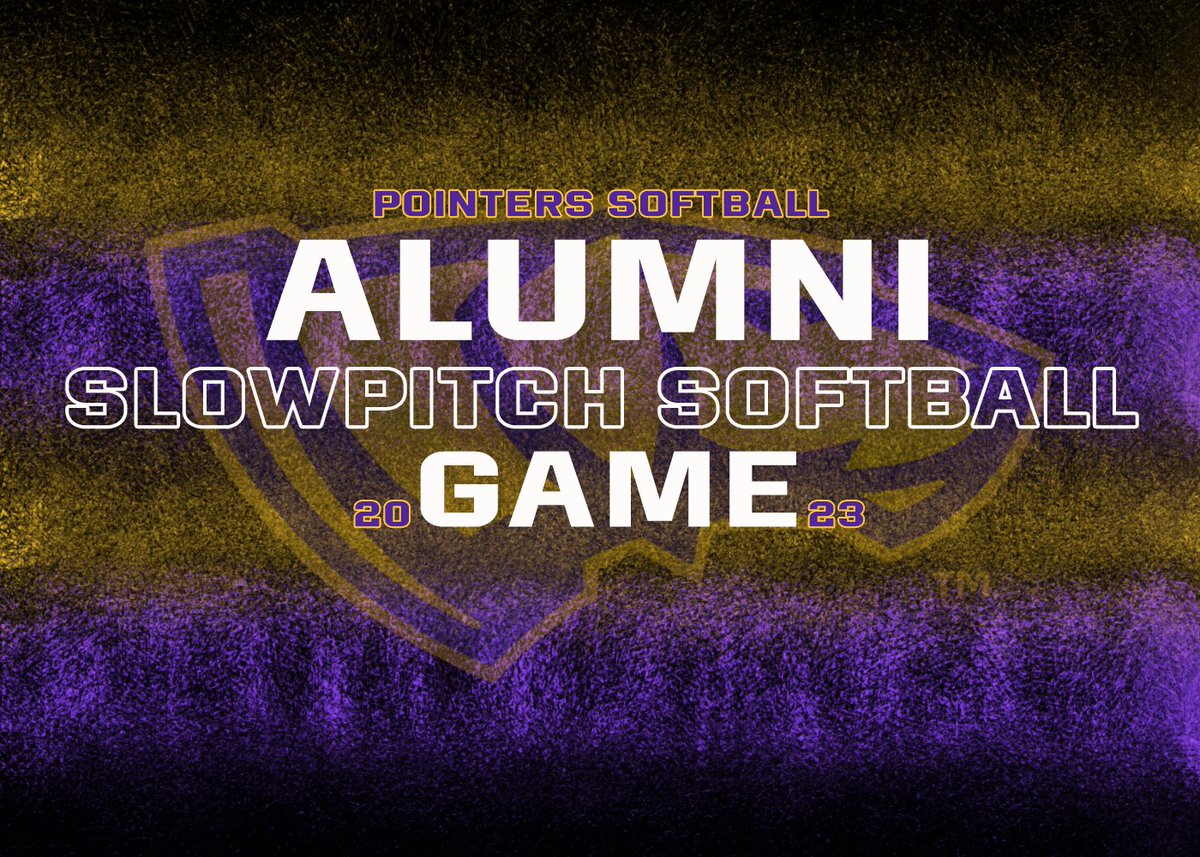 uwsp_softball's tweet photo. ALUMNI...This one is for you!!!
Come join us Sept. 16th for an all alumni slowpitch softball game @ 2:00pm followed by a social @ 5:00pm!
RSVP with Coach Ryan!
#PointerFamily #PasttheLine https://t.co/aXo7J9XG7z