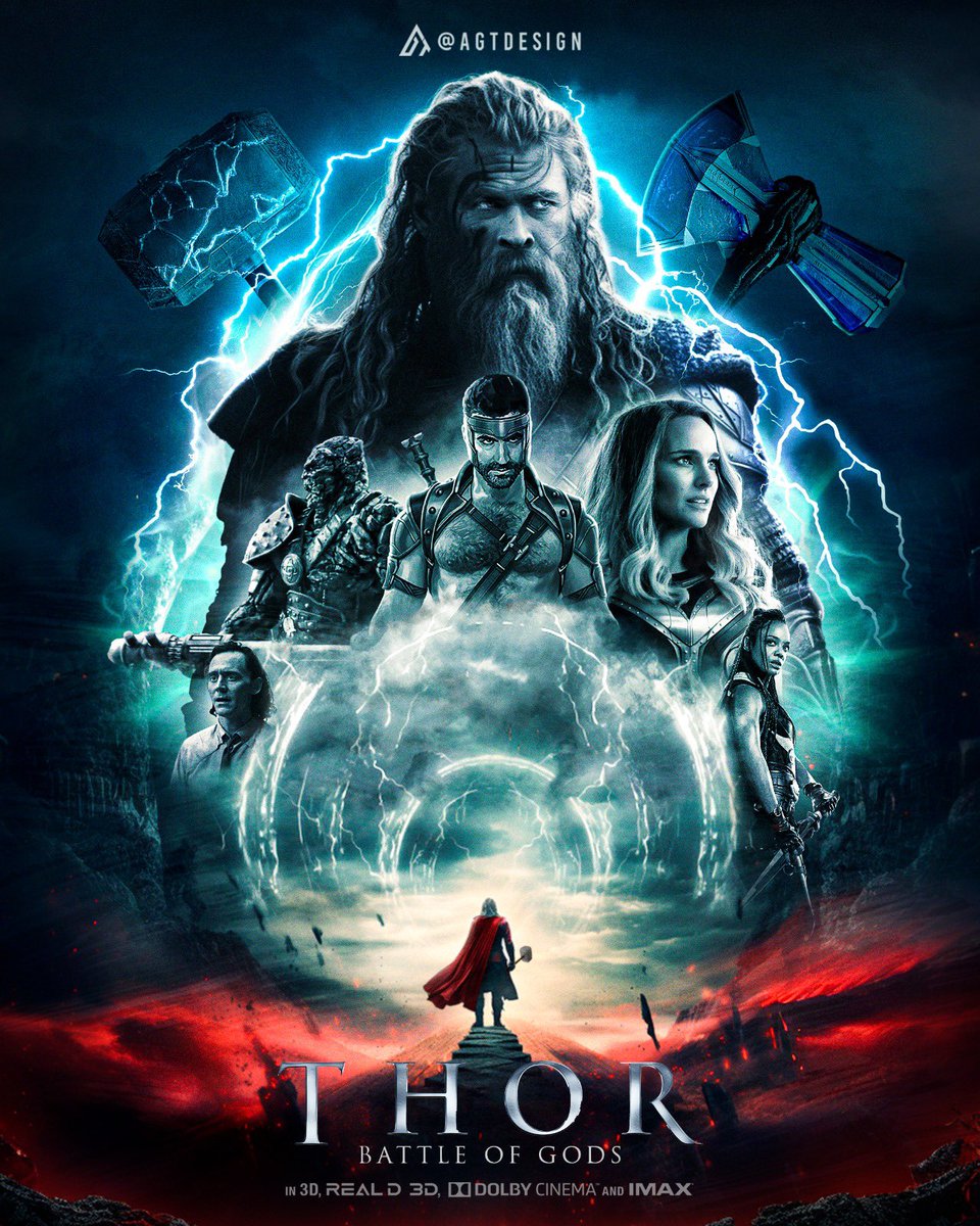 Thor 5: Battle of Gods 🔨
Concept Poster by @agtdesign10

We want a more serious movie and a more powerful Thor

#thor #thor5 #thorodinson #thorloveandthunder #thorragnarok #mightythor #themightythor #thormovie #mjolnir #stormbreaker #hercules #loki #chrishemsworth