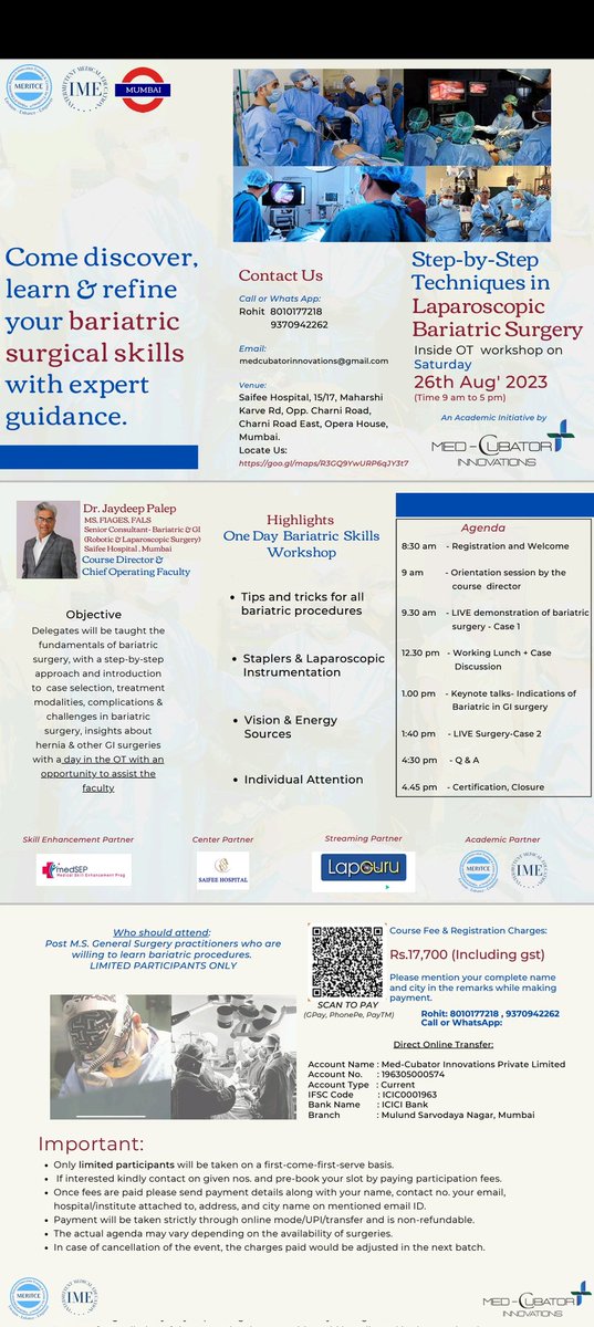 Just Doit !! JD (@hyperhack3011) on Twitter photo A surgical workshop of #laparoscopic #sleevegastrectomy #gastricbypass. Training young surgeons the basics of #bariatricsurgery #metabolicsurgery #morbidobesity.
#weightlossjourney #weightloss #surgeryfordiabetes #laparoscopy #roboticsurgery #surgeonsoftwitter <a href="/obesitydoctors/">Dr Palep's Weight loss and Gastro clinic</a> A surgical workshop of #laparoscopic #sleevegastrectomy #gastricbypass. Training young surgeons the basics of #bariatricsurgery #metabolicsurgery #morbidobesity.
#weightlossjourney #weightloss #surgeryfordiabetes #laparoscopy #roboticsurgery #surgeonsoftwitter <a href="/obesitydoctors/">Dr Palep's Weight loss and Gastro clinic</a>