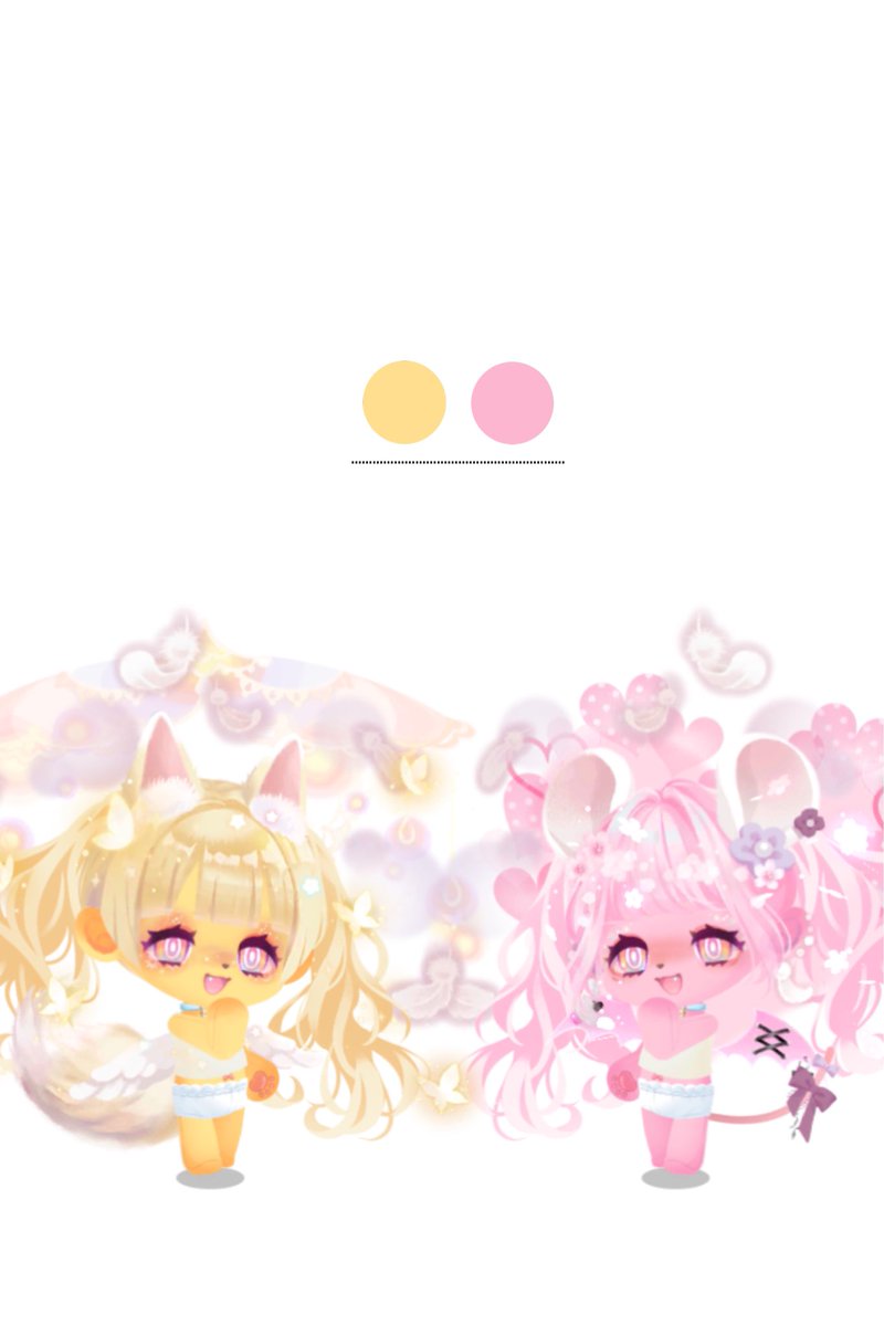 💛 × 🎀
 #ポケコロツイン