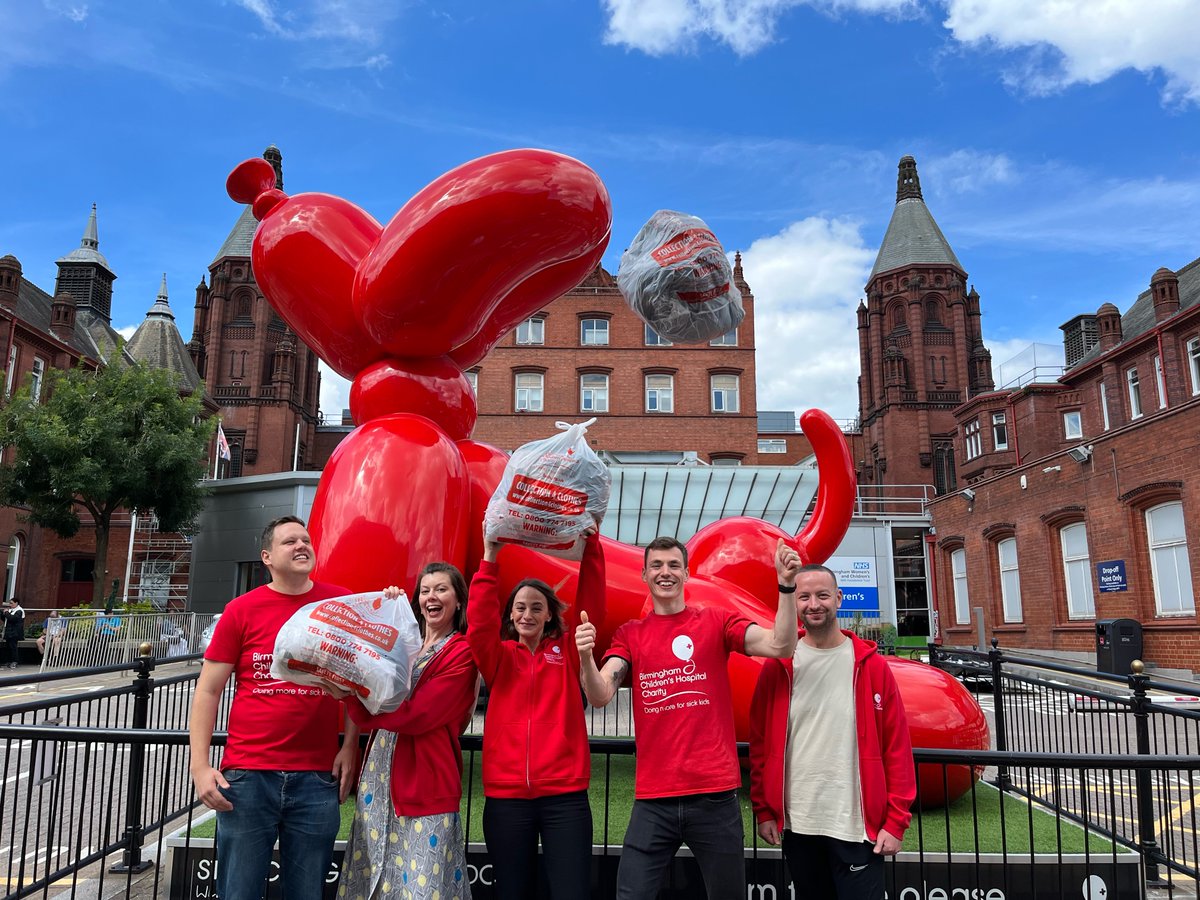 Bham_Childrens's tweet photo. Our Big Drop is back for Recycle Week in September! Simply organise your community, school, workplace or place of worship to hold a collection and clear out your pre-loved belongings to help us raise money for sick kids. Learn more: https://t.co/r5OjNleLpm https://t.co/gpQqI1VWz7