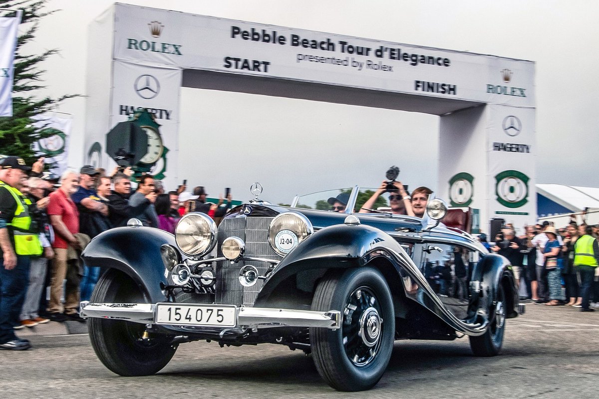 CarBuzzcom's tweet image. 1937 @MercedesBenz 540K Special Roadster Sets New Record At Pebble Beach. This win puts Mercedes-Benz ahead of @Bugatti. #classiccars #concoursd&apos;elegance #montereycarweek Read: car.bz/sikg7f2