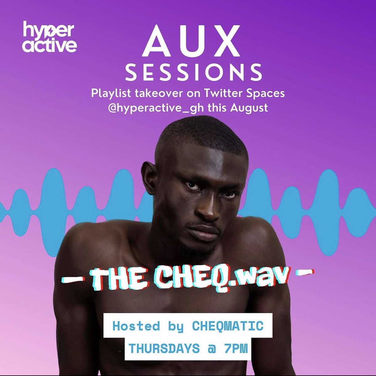 hyperactive_gh's tweet photo. 🎙️You don’t  want to miss this Thursdays episode of #TheCheqWav with @CHEQMATIC on #AUXSessionsonhyperactive 💜

Tune in here 🔗:  https://t.co/cH4Ae60WGu

#hyperActiveGh #hAEntertainment #hALifestyle https://t.co/AFDXCAlYp0