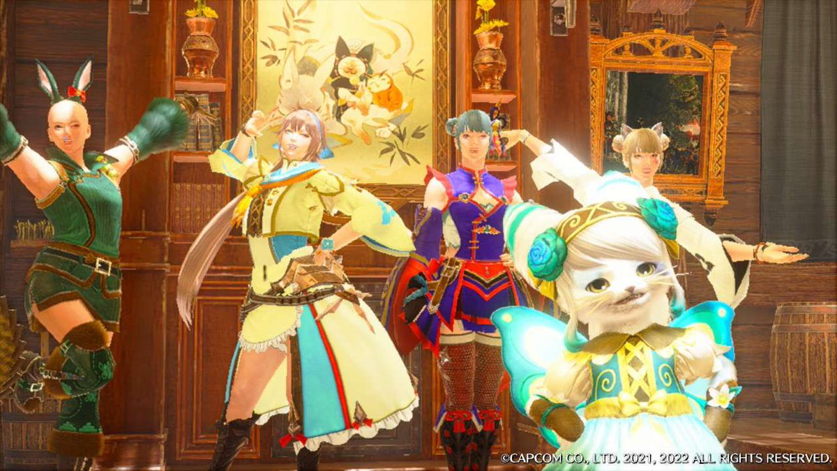 久しぶりのゲーム＆ツイート(今はポストっていうの？)
こうぽん、あすちゃん、メーさんに手伝ってもらって今更ながら最後のイベクエクリアできたー🙌
傀異クエも貼ってもらえてちょっとレベル上がったぁ🙌
めっちゃお世話になりました🙇‍♀️
ありがとう🙏❤️