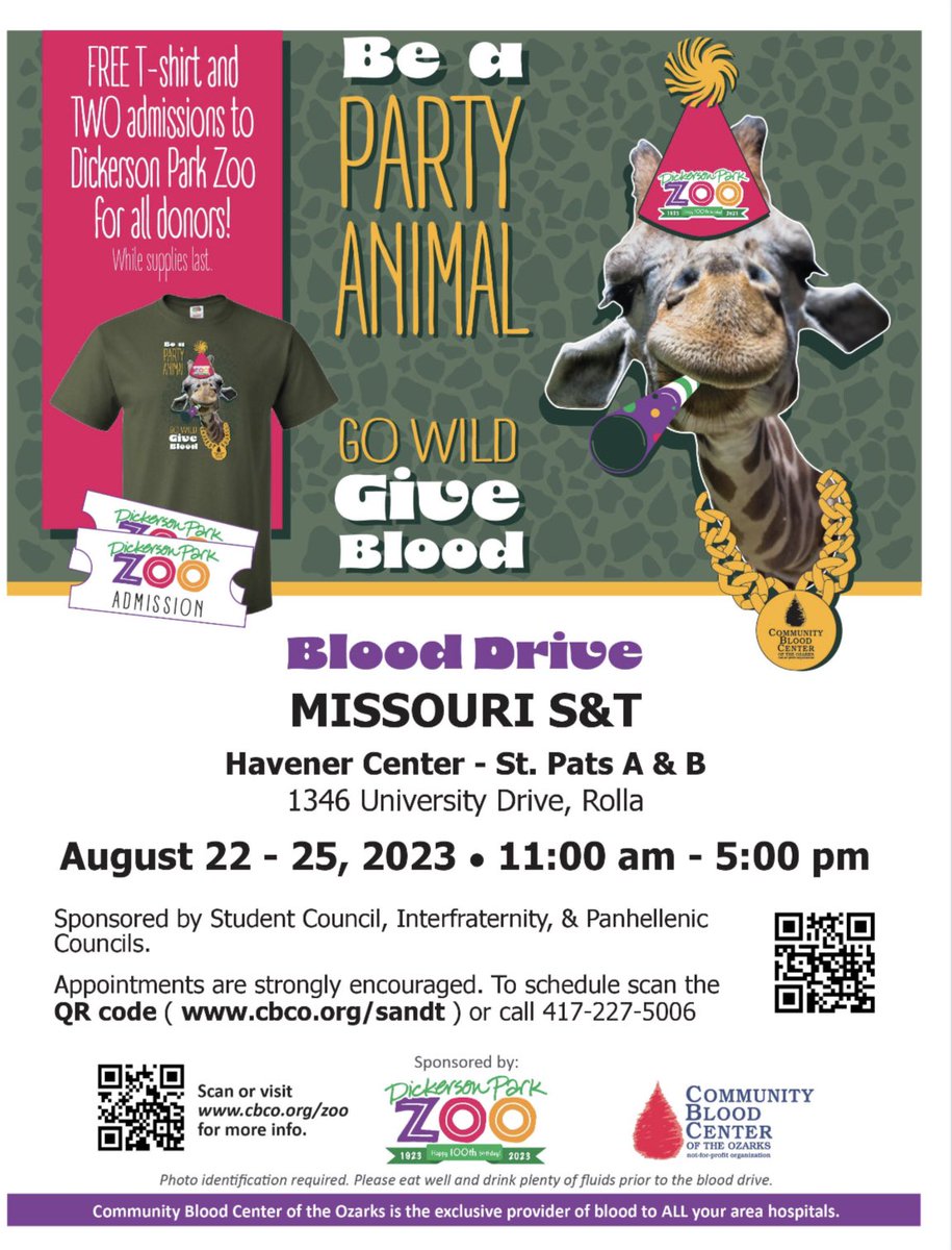 sandtstuco's tweet photo. BLOOD DRIVE IS TODAY!!! Everyone come on out to donate! This is an amazing event for a great cause so we could use all of your support! https://t.co/NeAk7Fb8Ia