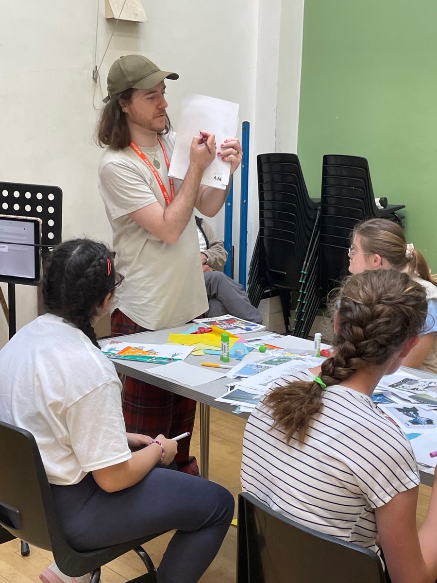 MagpieDance's tweet photo. A huge thank you to the team from Saatchi Gallery for delivering their โCivilisation: The Way We Live Nowโ workshop for dancers at our Summer School today! Everybody had a great day! @saatchigallery1
#workshop #london #saatchigallery #learningdisabilityarts #inclusivedance https://t.co/jZuXXngH8P