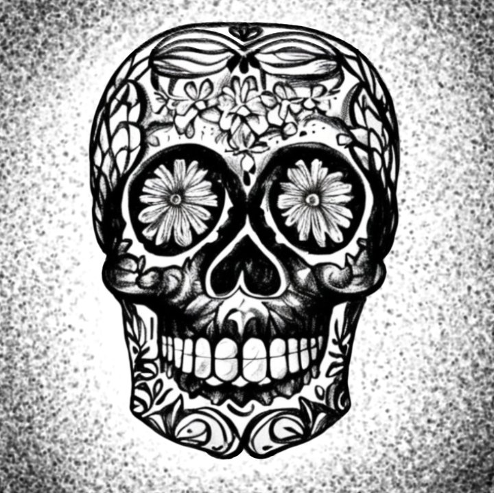 GM #TEZOSTUESDAY 🙌

NFT flash tattoo!! 

Mexican Skulls collection ,🌹☠️🌹
MS #02 
Height : 9 cm
Width: 6 cm
1/1 ed.
120 $XTZ
🔗objkt.com/asset/KT1MMQ1D…