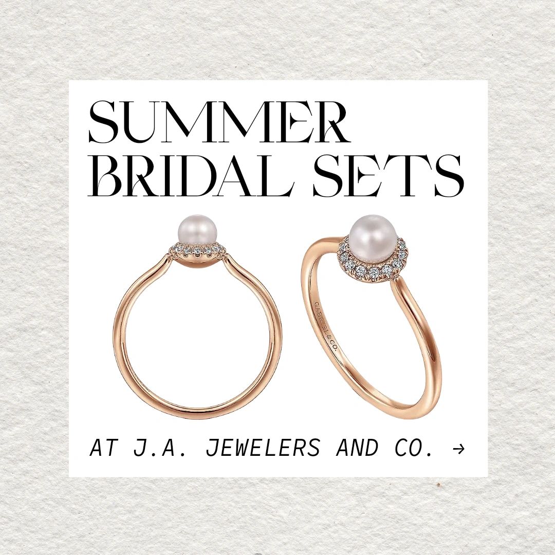 JAJewelersCo's tweet photo. Let your love story shine with our enchanting summer bridal set!✨ This captivating set features a 14k white and rose gold round halo diamond engagement ring that's perfectly paired with a matching wedding band adorned with shimmering diamonds.💍💖 https://t.co/ysaxgSoplB https://t.co/0btcQSwujz