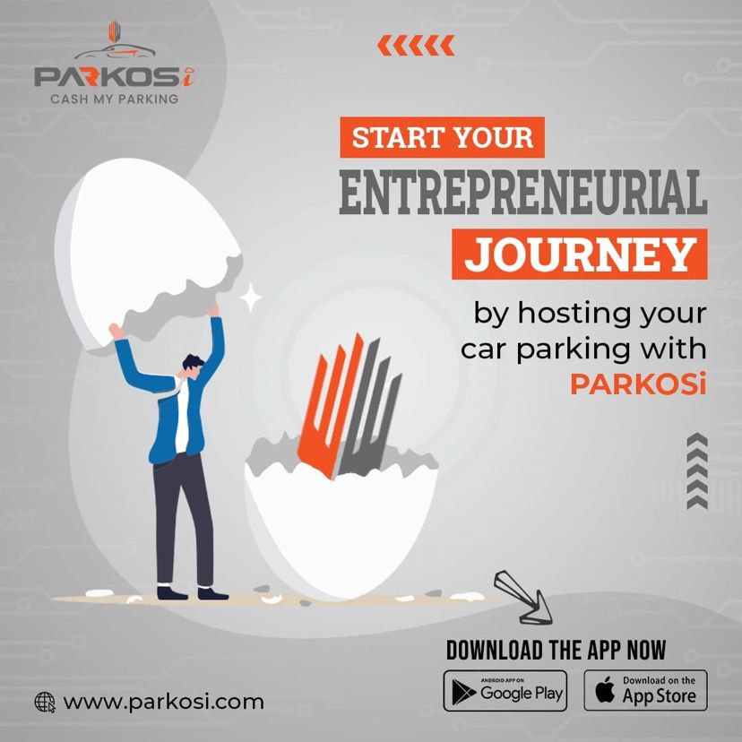 PARKOSiApp's tweet photo. Start your entrepreneurial journey with PARKOSi by hosting your car parking with us! 

Want to learn more on this?: https://t.co/aKz8Vcu7yG

#parkwithparkosi#smartparkingapplication #entrepreneur#kolkatadiaries#startupbusiness# #startupcommunity  #socialimpact #socialchange https://t.co/RInUQCpRfA