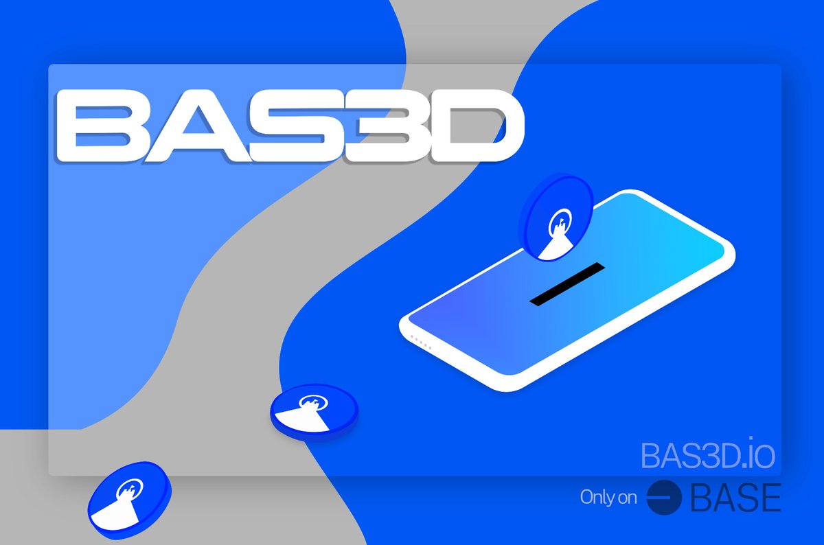 BAS3Dfinance's tweet photo. Every piece of the BAS3D protocol works together as one fine oiled machine

The yield farm helps grow our liquidity, while rewarded our liquidity providers with a whopping 2,500% APR coupled with long term price growth tokenomics

Vaults provide our users with auto compounding strategies that one up themselves by offering additional BAS3D rewards as a bonus yield

Revenue share allows our users to single sided stake BAS3D and earn WETH - currently at a rate of 180%

We've just recently launched on #BaseChain and look forward to growing with our users for the long term!

If you haven't yet, check out #BAS3D and join our community today
https://t.co/ouh9nP8ggZ
https://t.co/WGSp2q19Z5