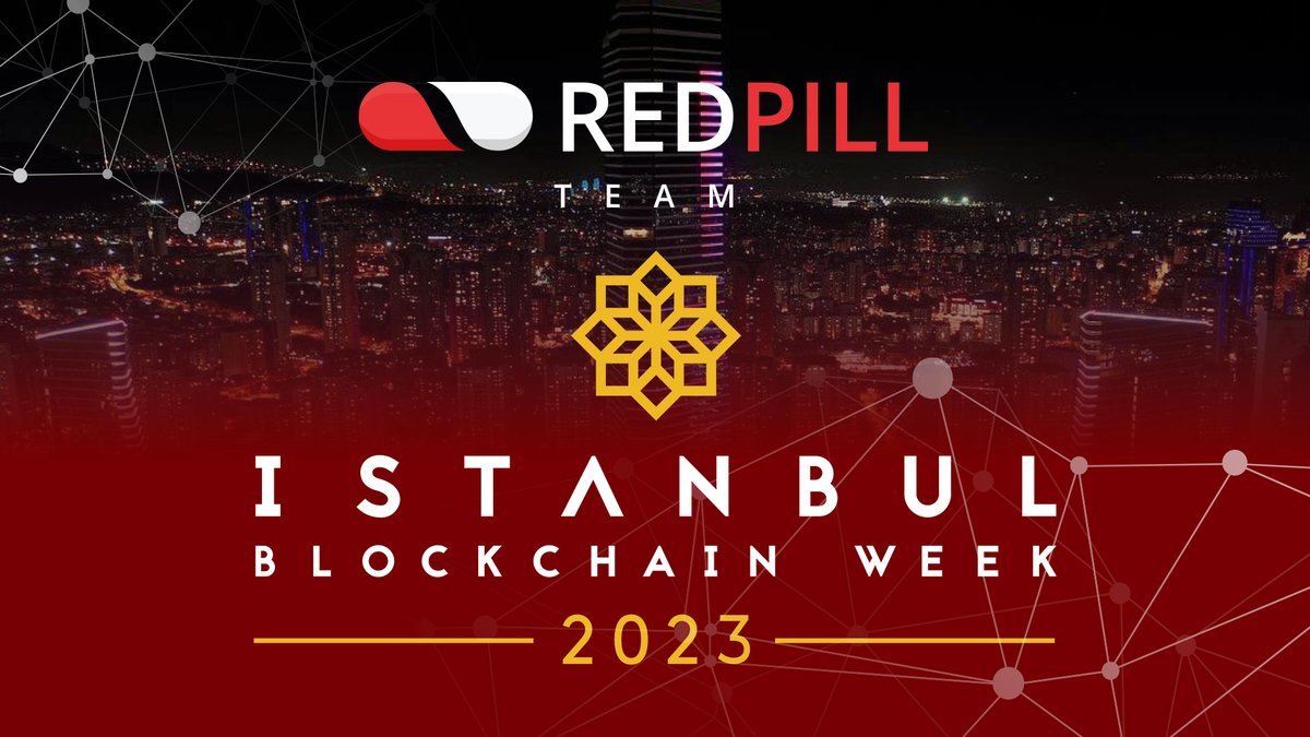 🌐 #RedPill at <a href="/IstanbulBlockWk/">Istanbul Blockchain Week</a>! 🚀

This event is more than a conference; it's an opportunity to connect, learn, and explore blockchain's possibilities.

We're honored to participate and excited about collaborations that drive progress.

Let's connect  - t.me/redpillbd